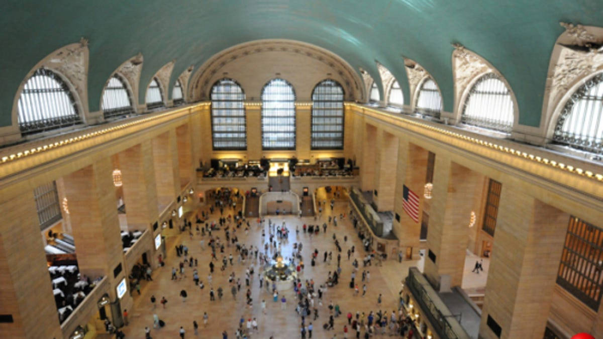 Grand Central Station Top View Wallpaper