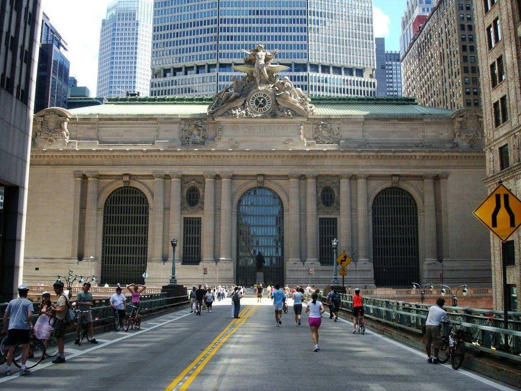 Grand Central Terminal Facade Background