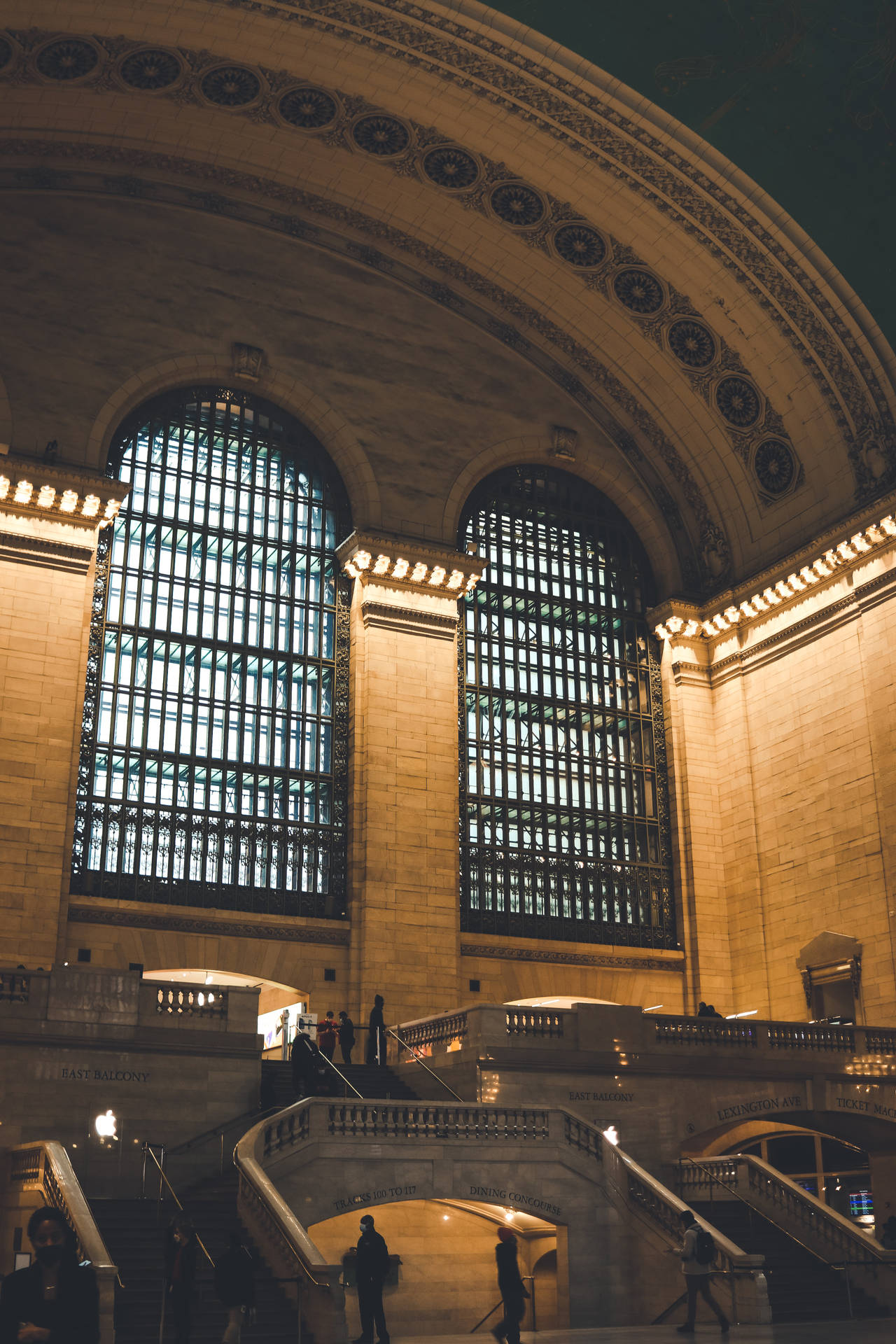 Grand Central Terminal Windows And Staircase Picture
