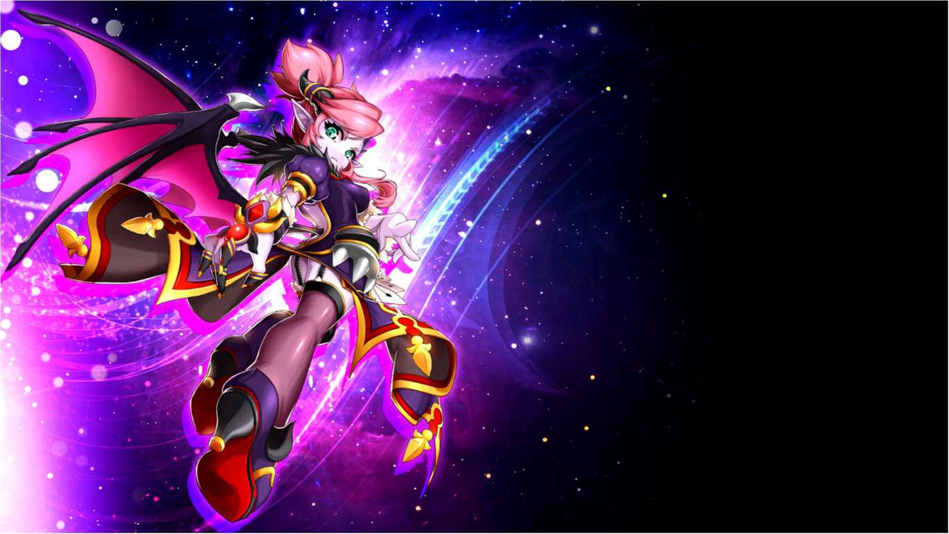 Grand Chase Rey Neon Galaxy