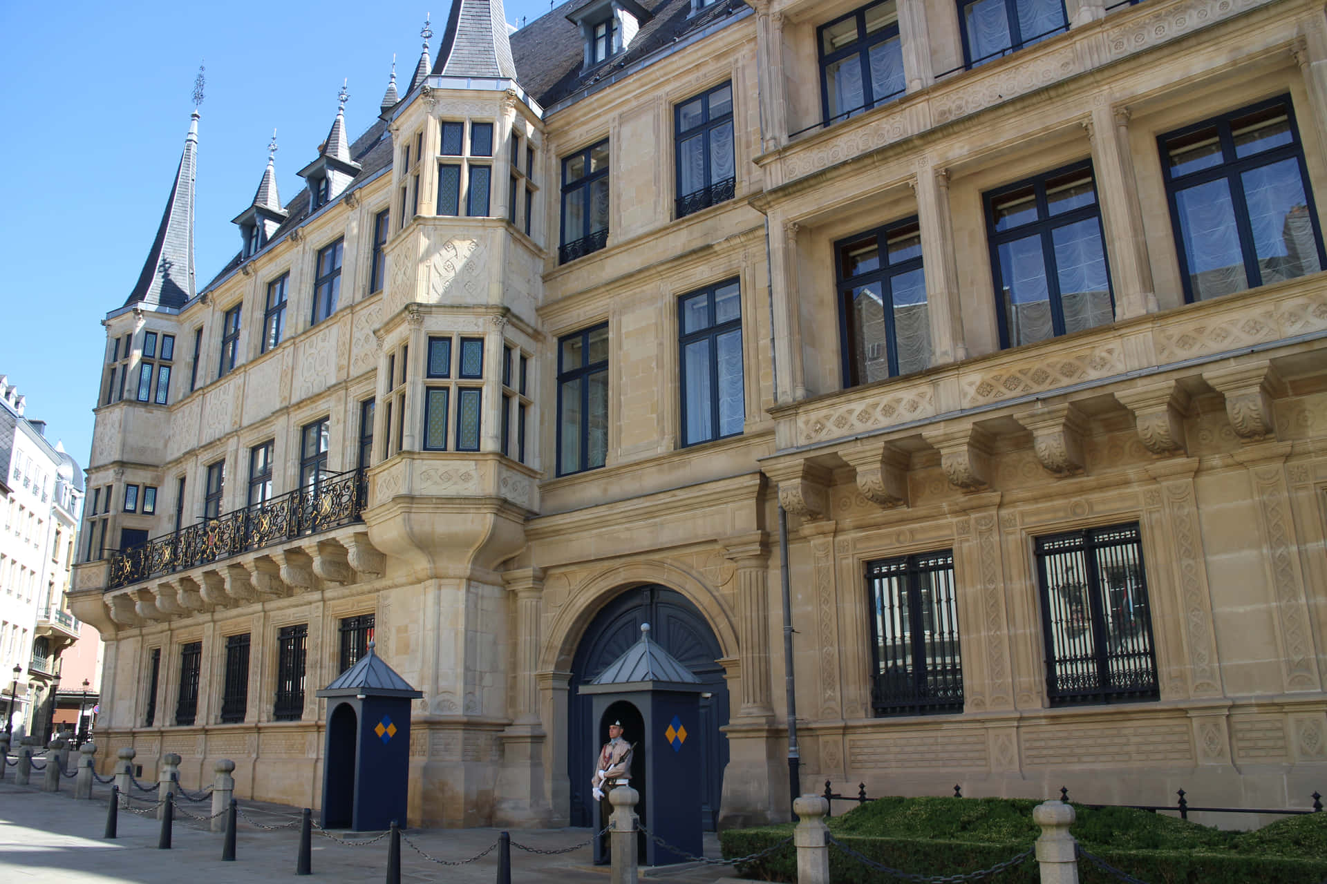 Grand Ducal Palace, An Epitome Of Luxembourgish Grandeur Wallpaper