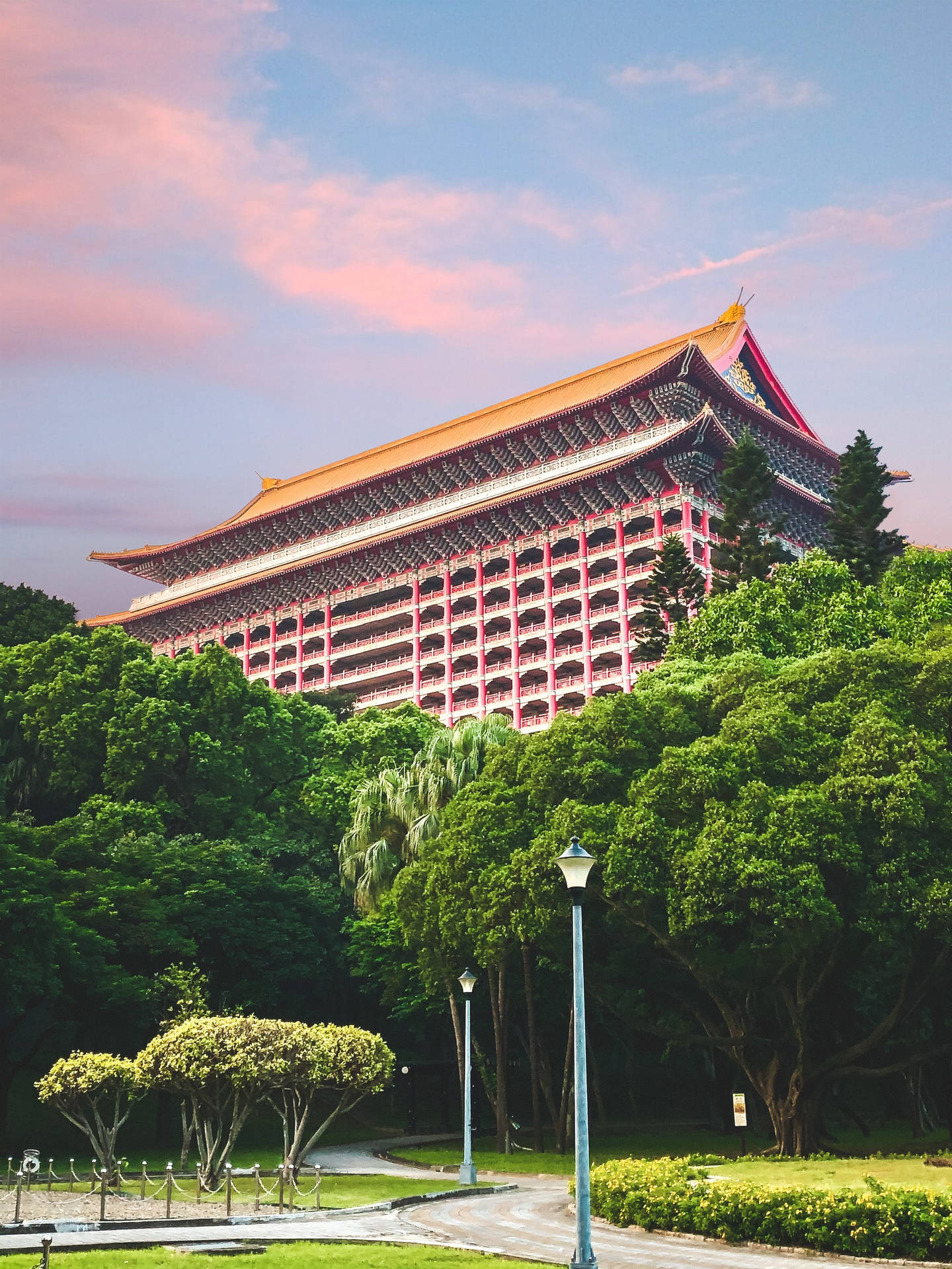 Grand Hotel Taipei Motivet afspejler en moderne nordisk stil. Wallpaper