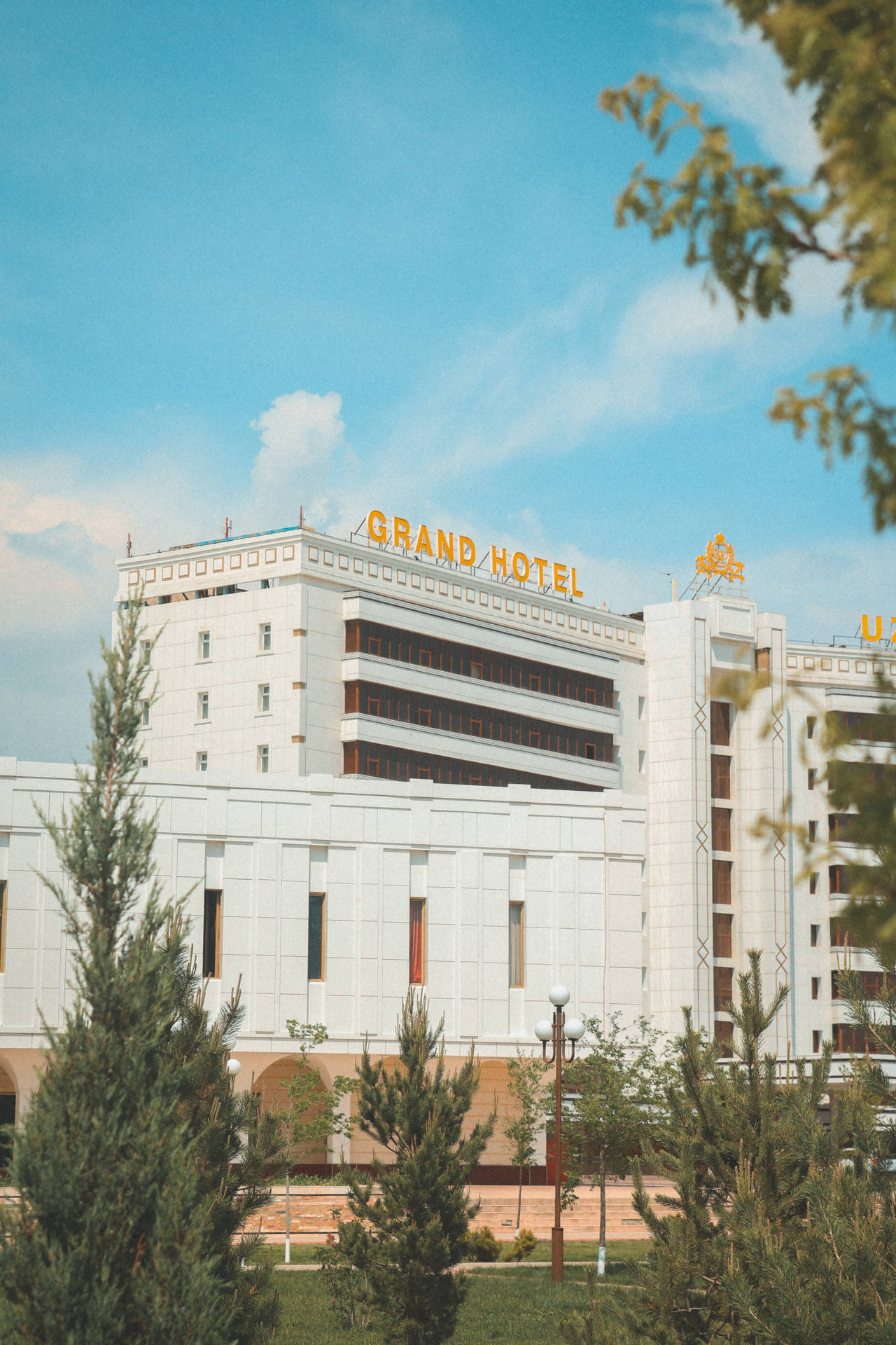Grand Hotel Uzbekistan Wallpaper