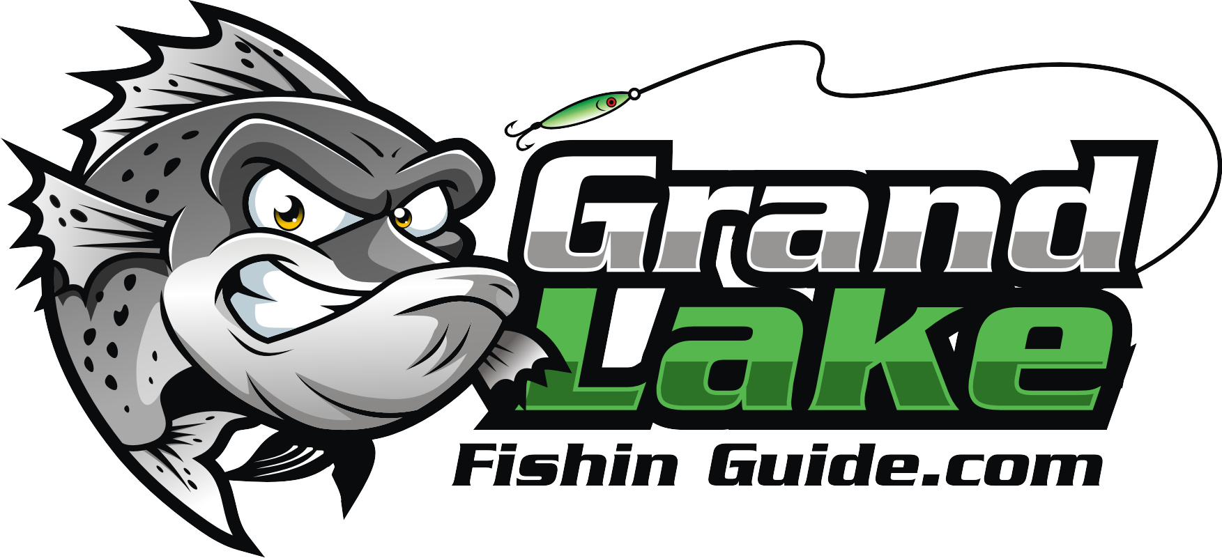 Grand Lake Fishing Guide Logo PNG