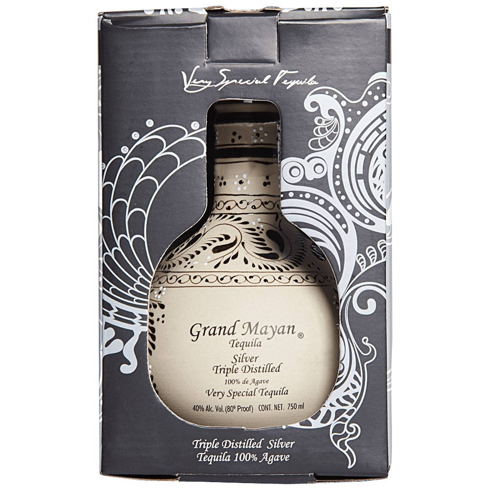 Grand Mayan Silver Tequila Triple Distilled Edited Photo Picture