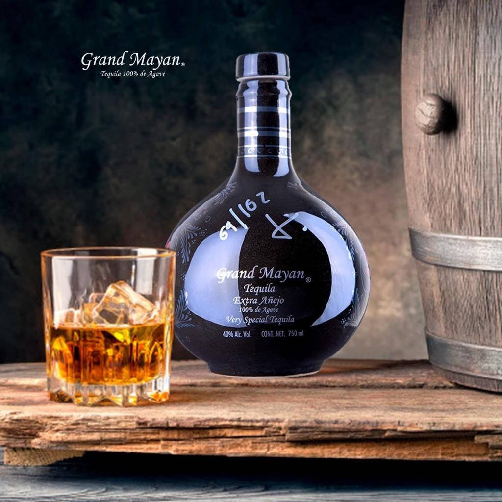 Grand Mayan Tequila Extra Anejo Photography Picture