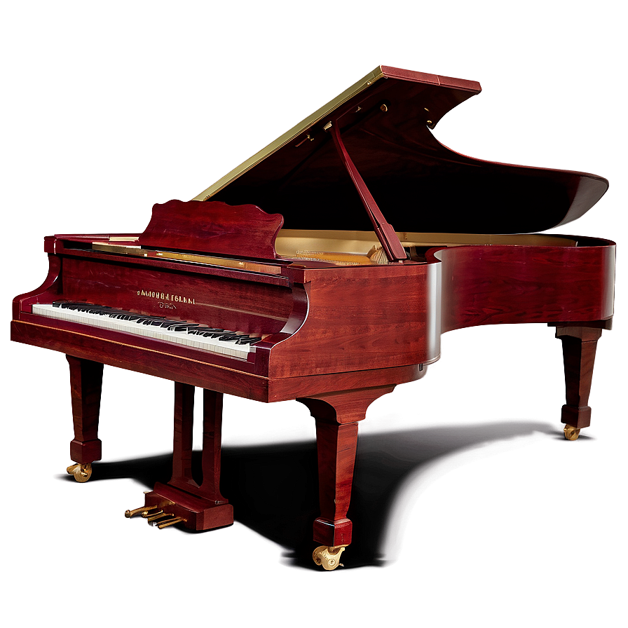 Grand Piano Side View Png 05212024 PNG