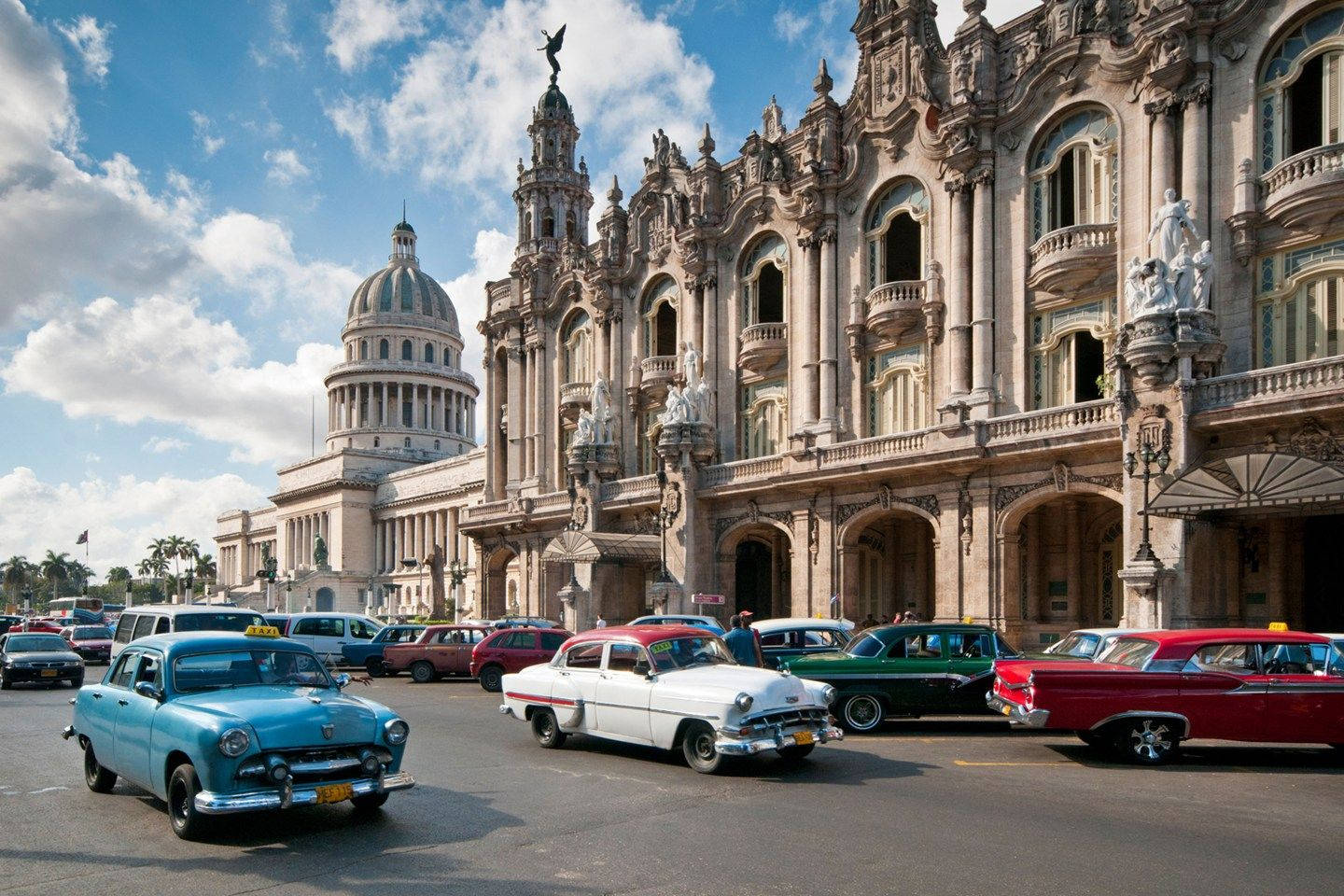 Granteatro De La Habana, Cuba. Fondo de pantalla