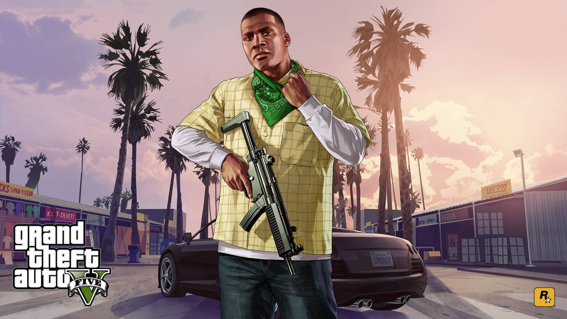 Grand Theft Auto Fem Franklin Clinton Wallpaper