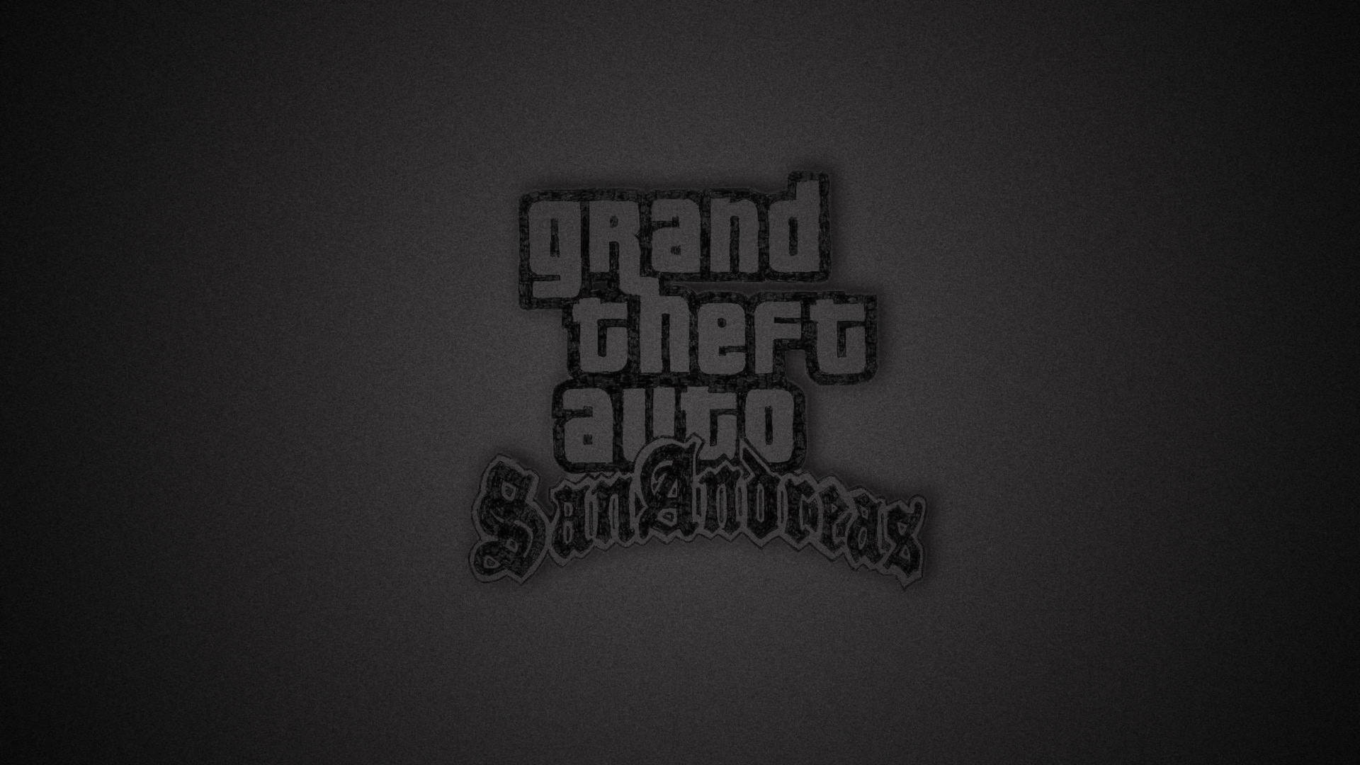 Grand Theft Auto San Andreas Cover Tapet Wallpaper