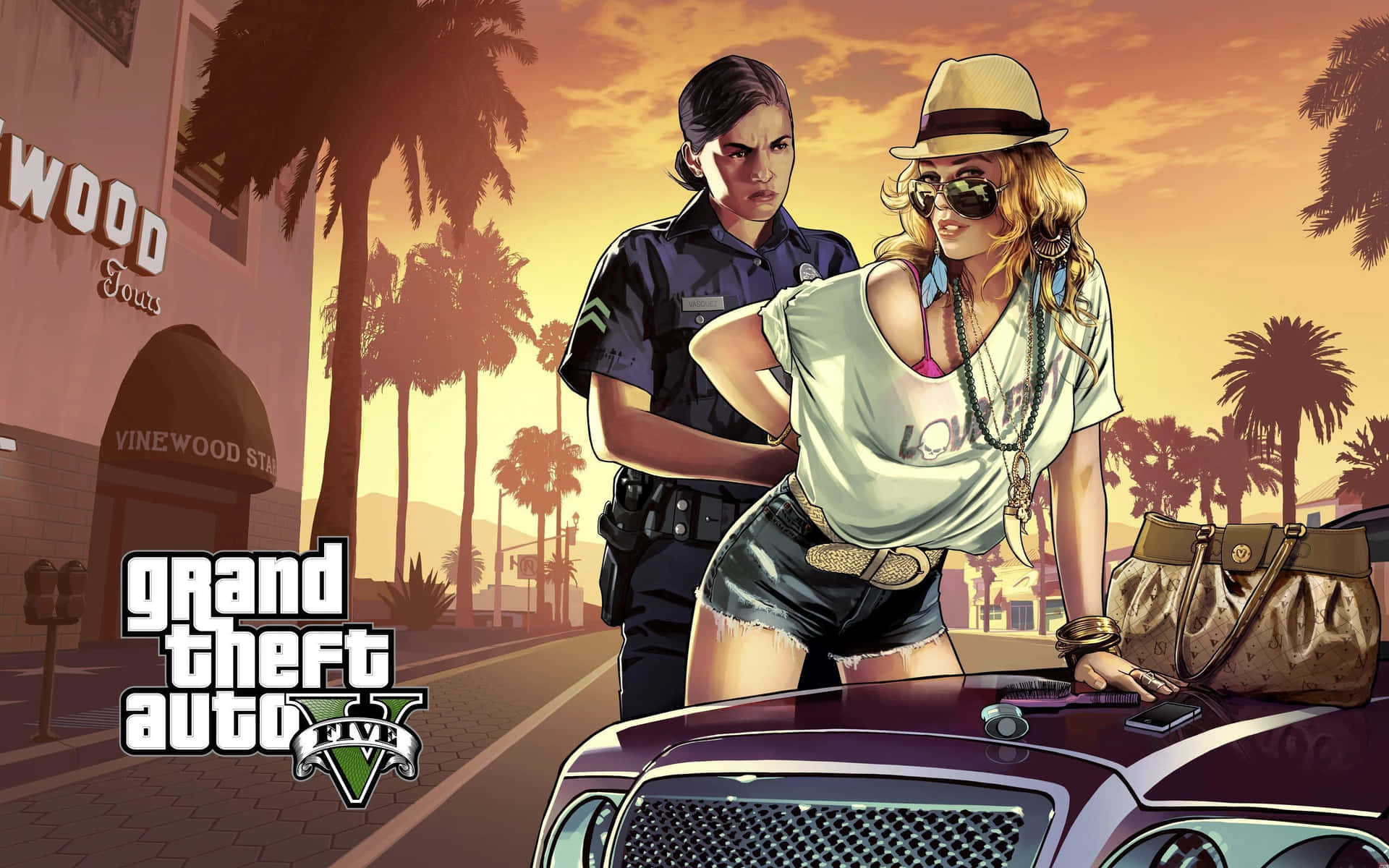 Zeigedein Können In Den Straßen Von Grand Theft Auto V