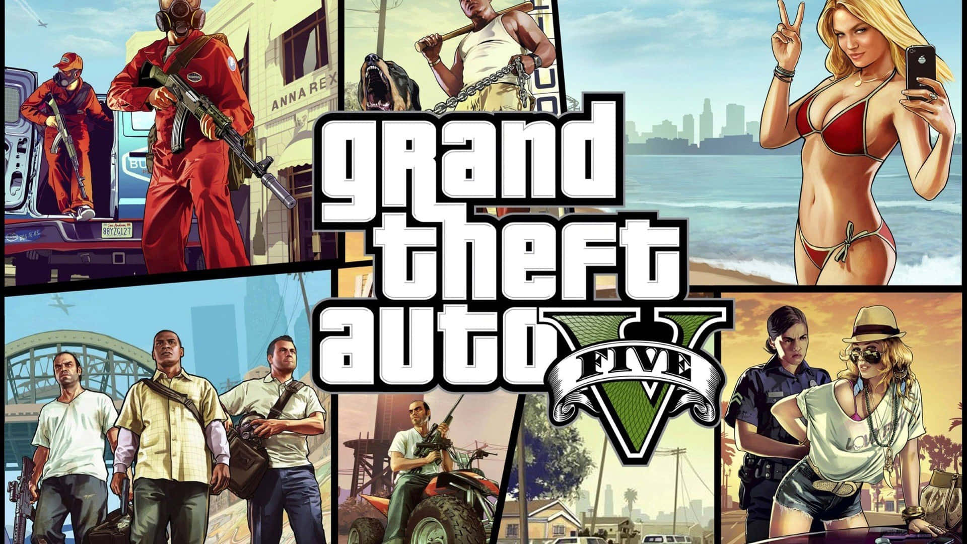 Unternehmebahnbrechende Missionen In Der Welt Von Grand Theft Auto V