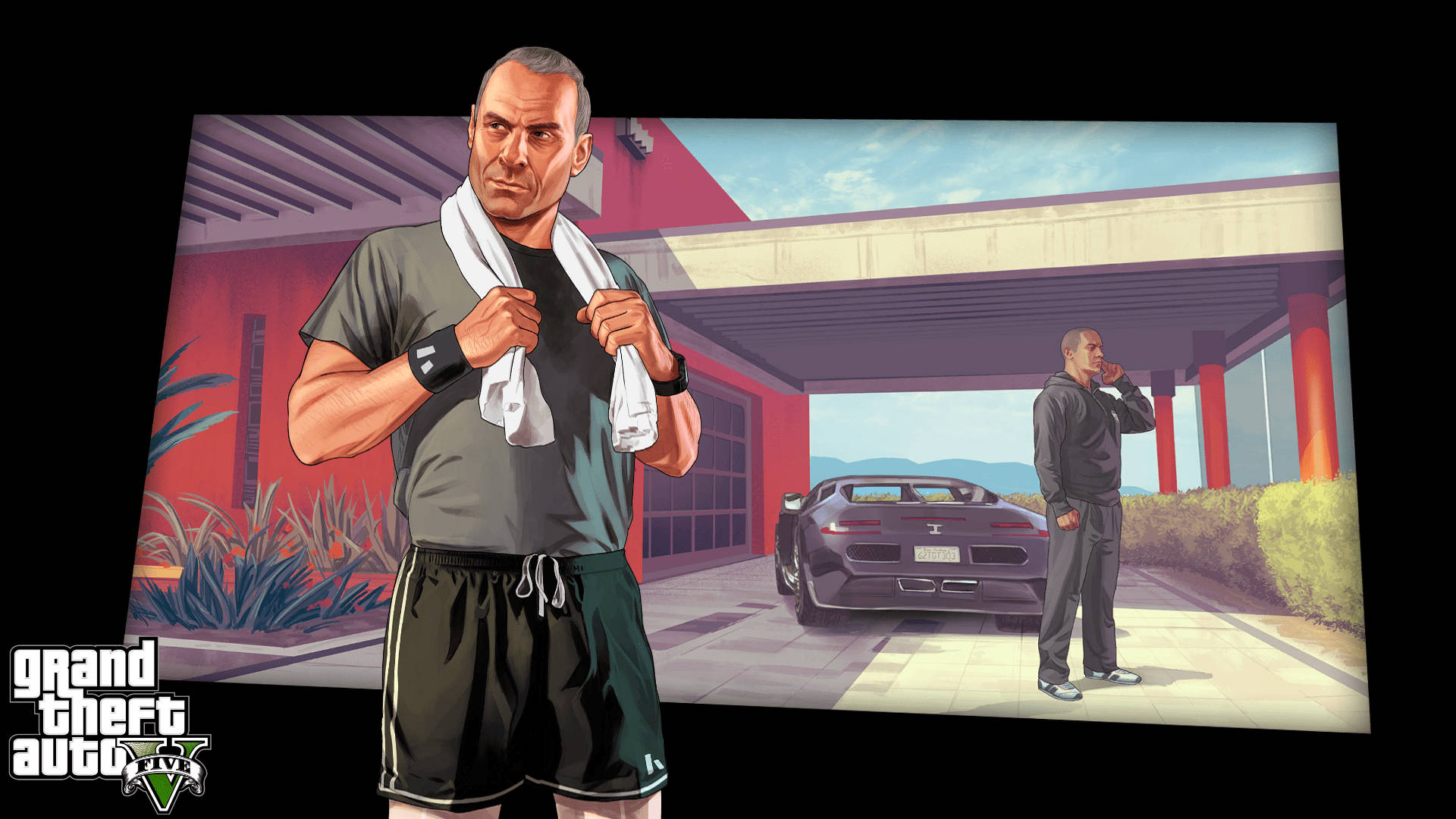 Grand Theft Auto V Devin Weston Tapet Wallpaper