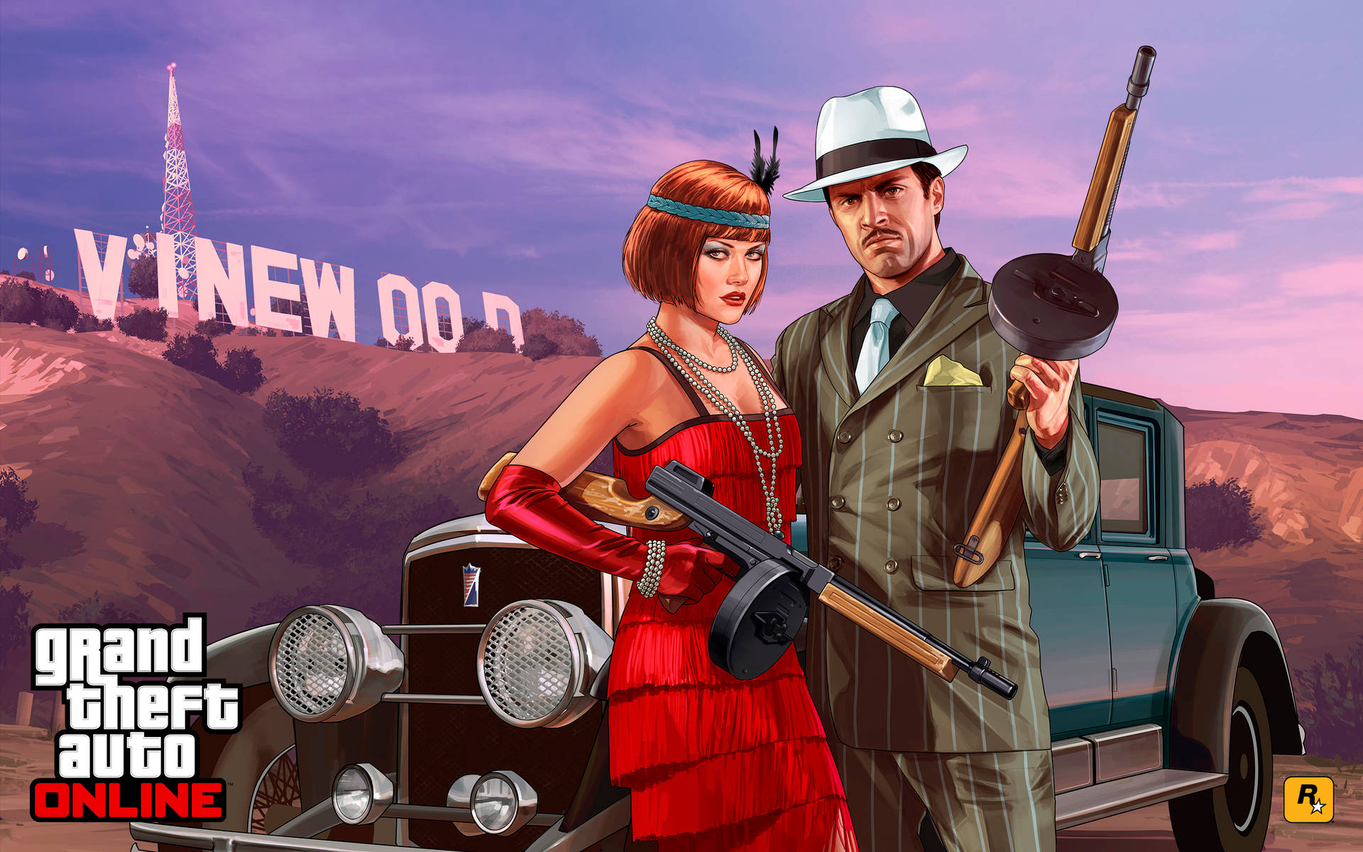 Grand Theft Auto V Gatsby Gangsters Wallpaper