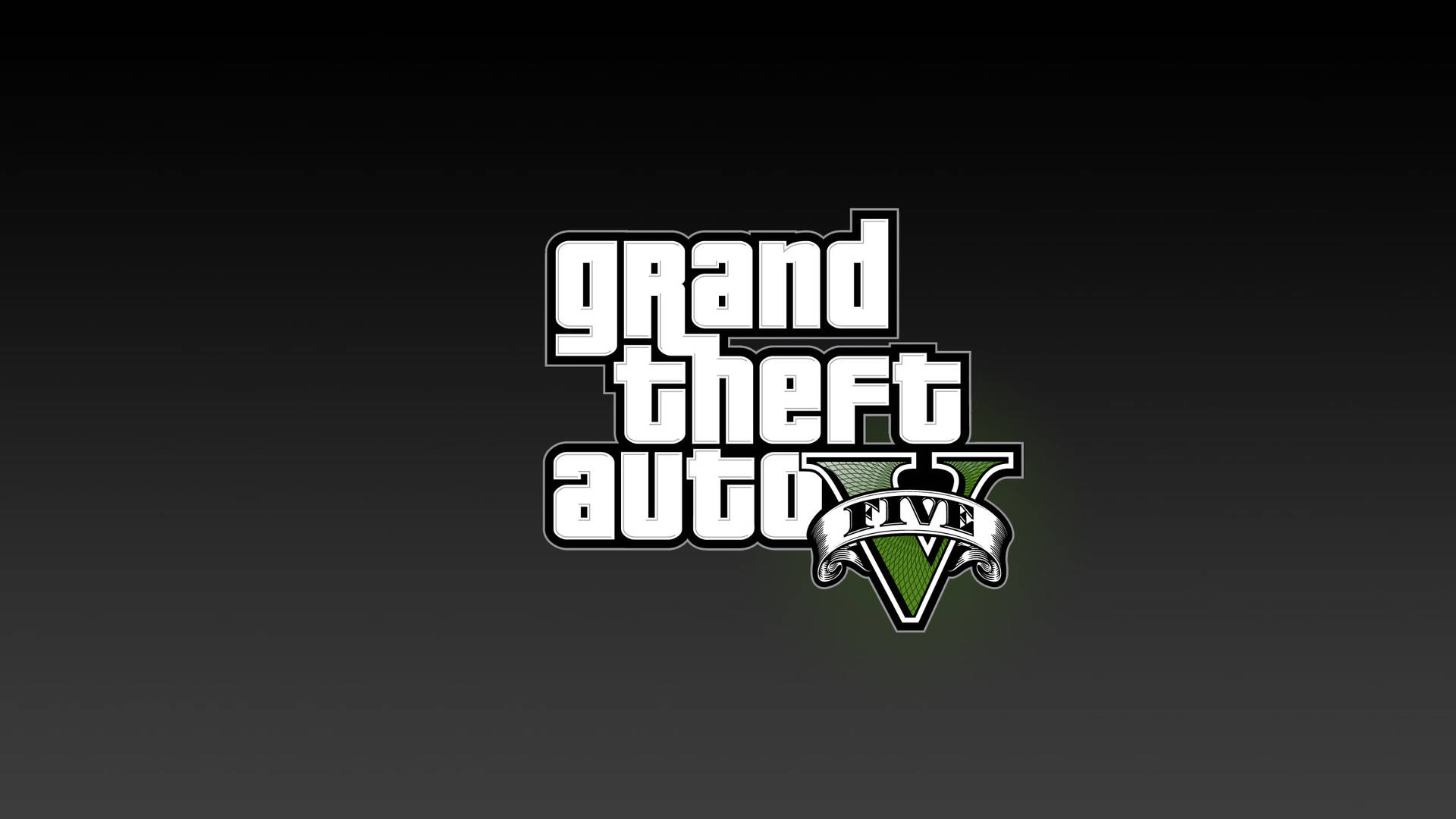 Grand Theft Auto V Logo Wallpaper