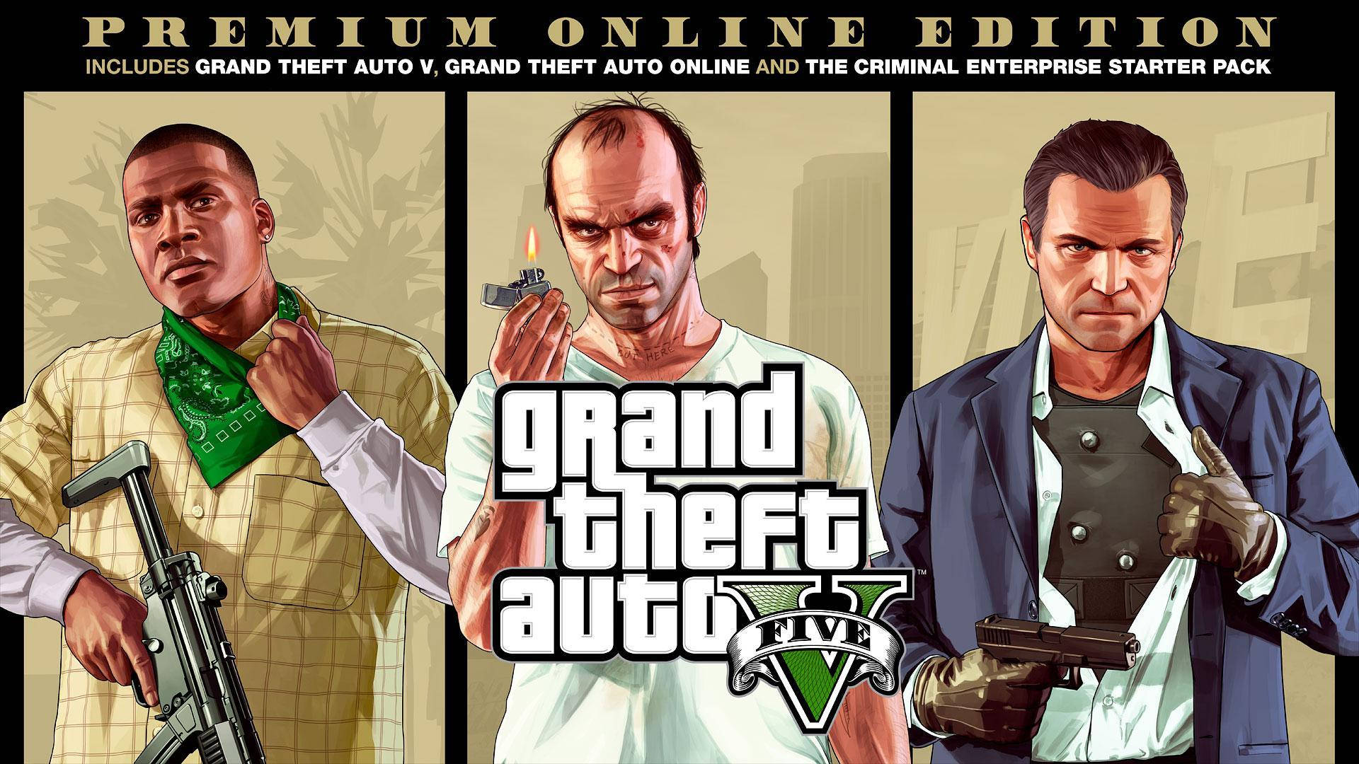Grand Theft Auto V Premium Edition Wallpaper