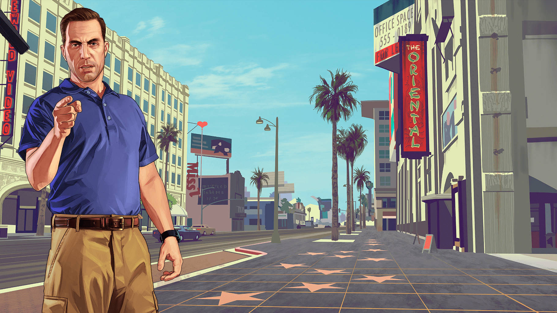 Grand Theft Auto V Steve Haines Wallpaper