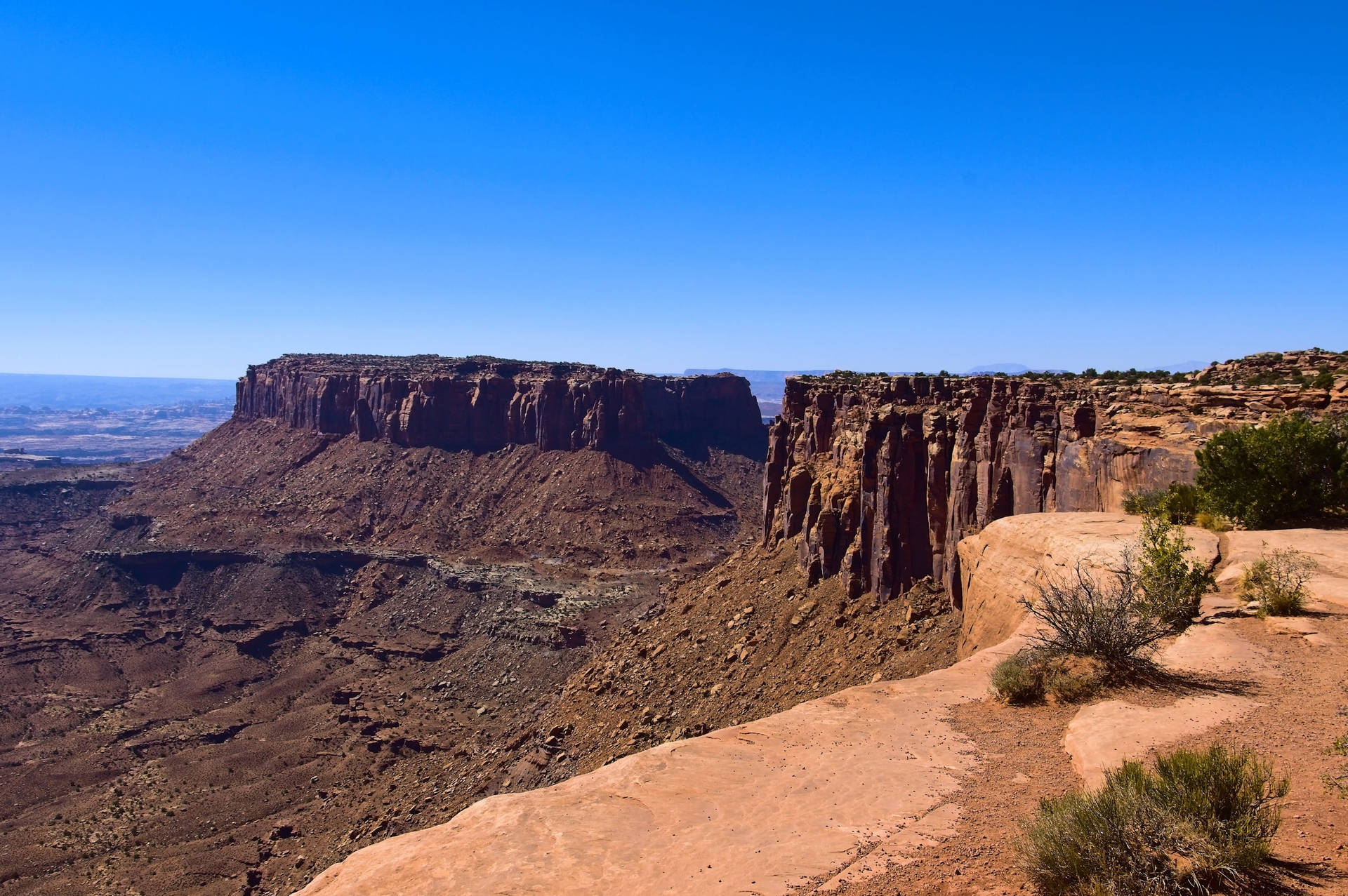 Granvista Del Parque Nacional De Canyonlands Fondo de pantalla