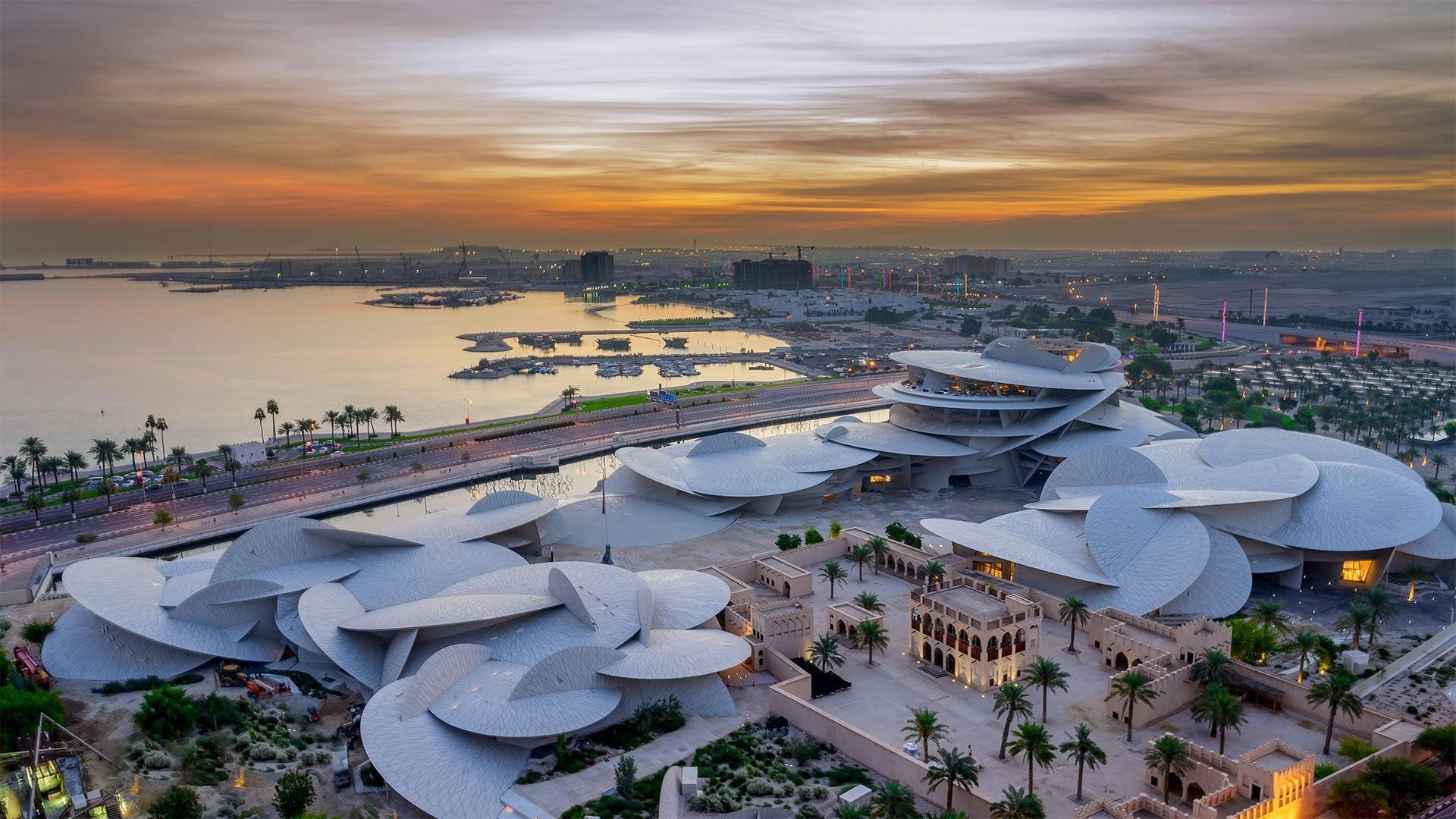 Grandeur View Of Qatar's Architecture
