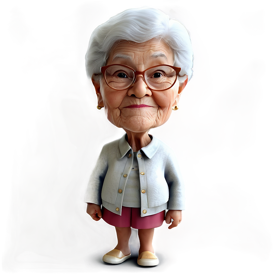 Download Grandma Portrait Png Kwr62 | Wallpapers.com