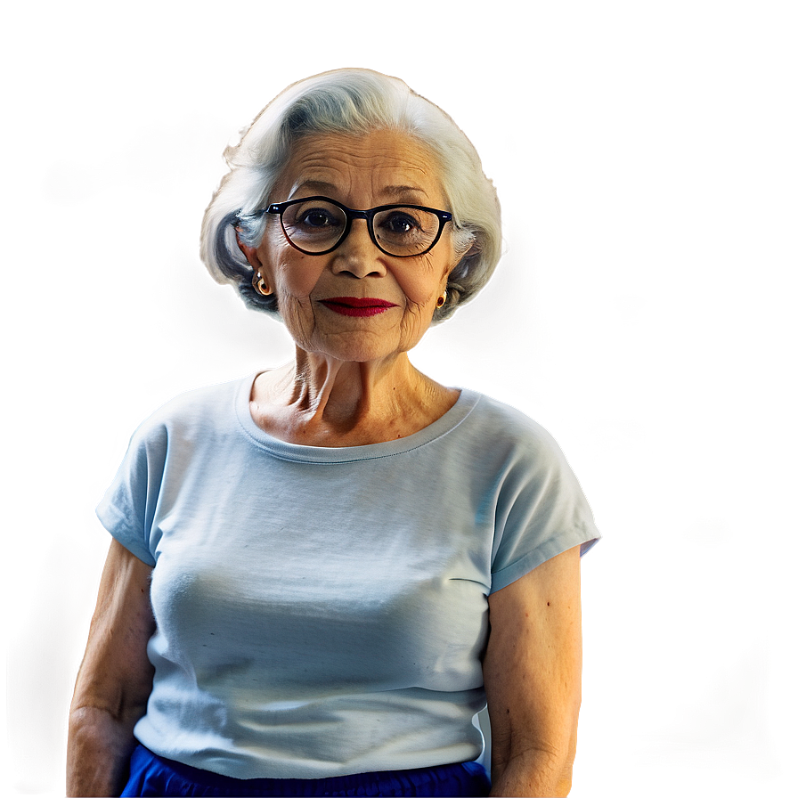 Grandma With Book Png Dxx3 PNG