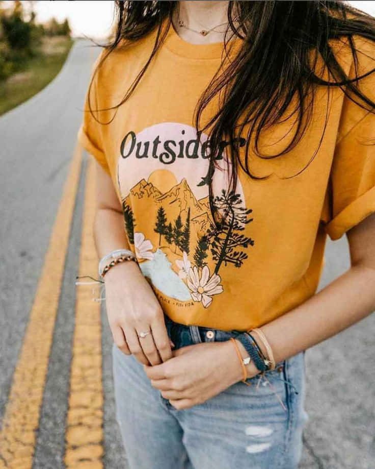 Granola Style_ Nature Inspired Tshirt Wallpaper