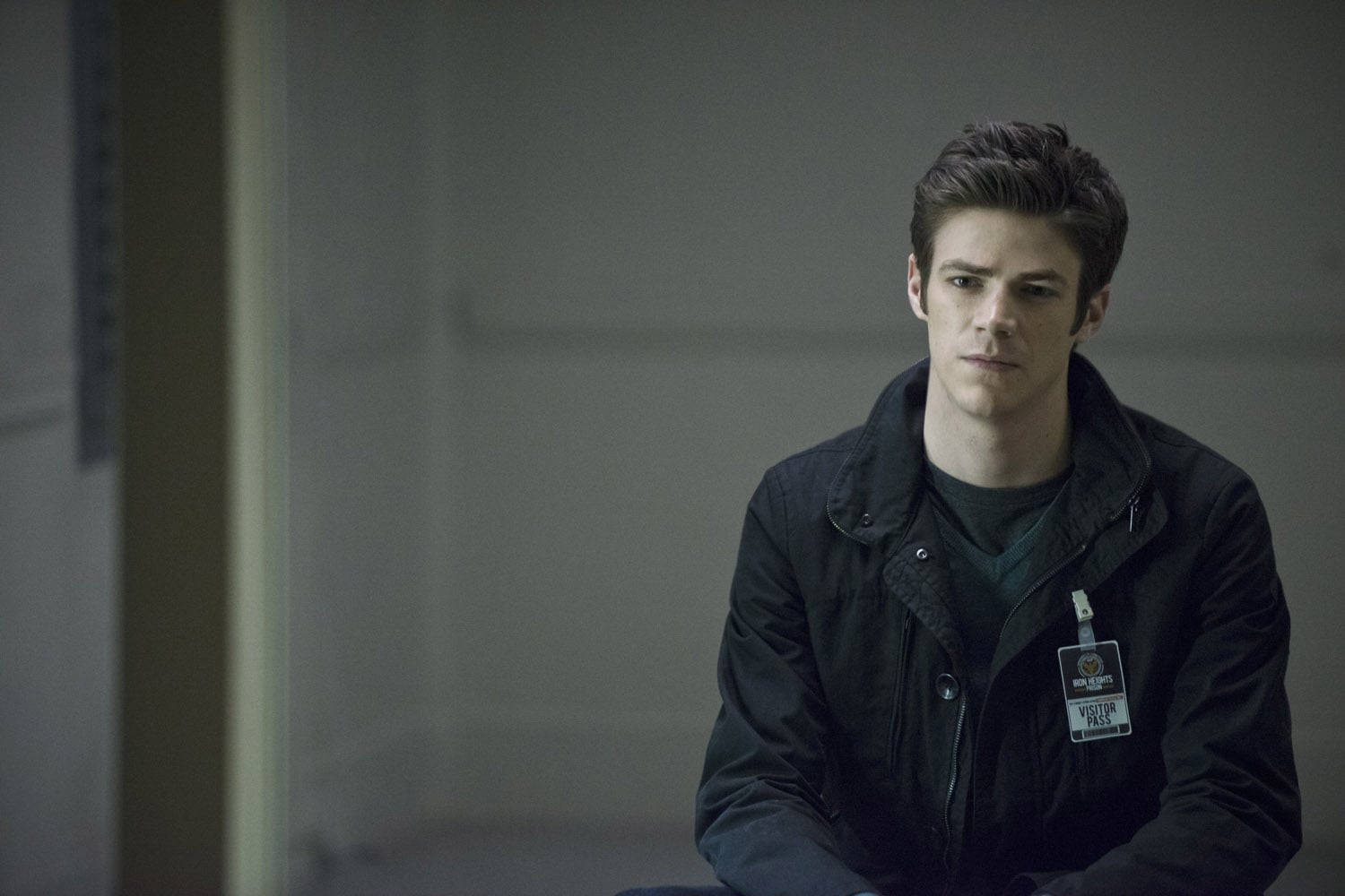 Grant Gustin In The Flash Trickster Episode