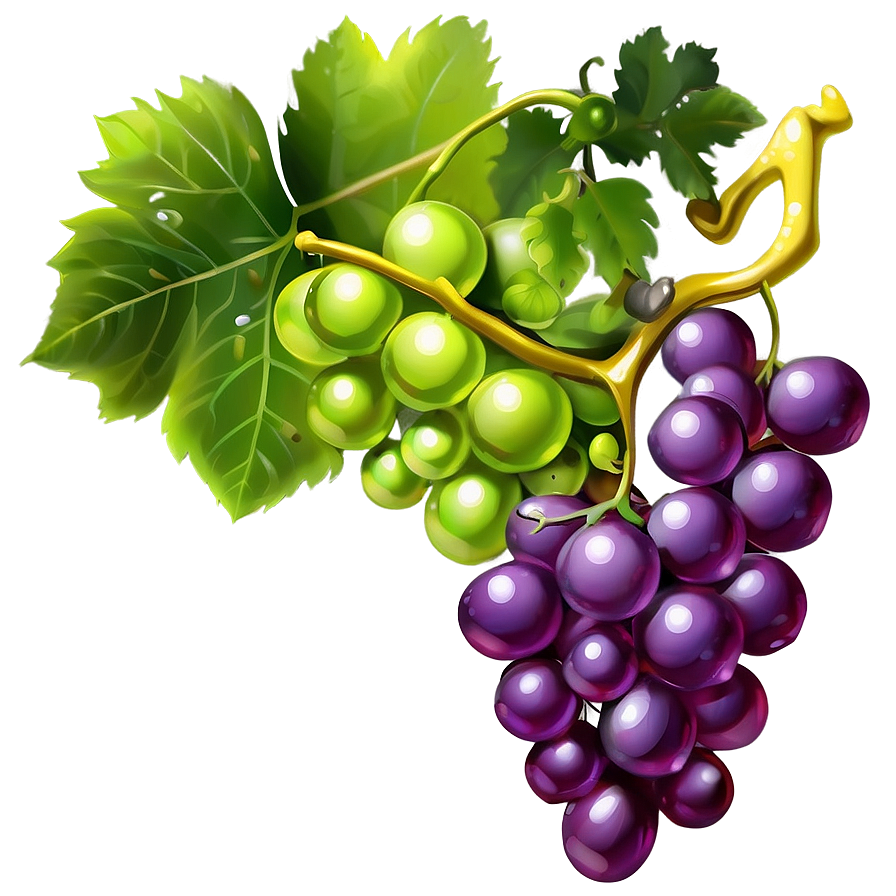 Download Grape Cartoon Character Png Xun | Wallpapers.com