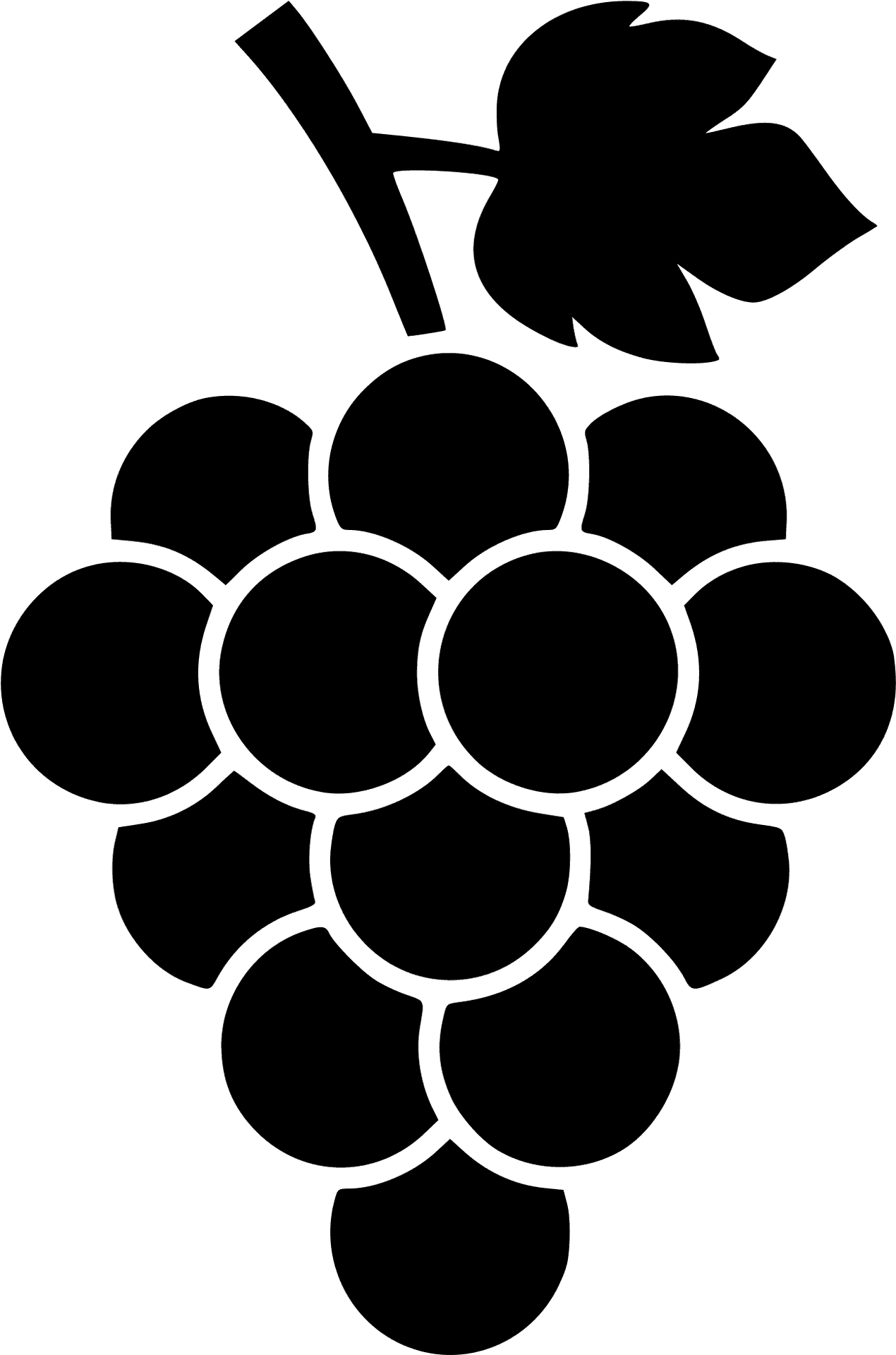 Grape Cluster Icon PNG