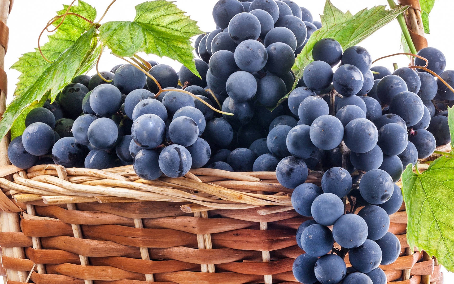 Grape In A Basket Wallpaper
