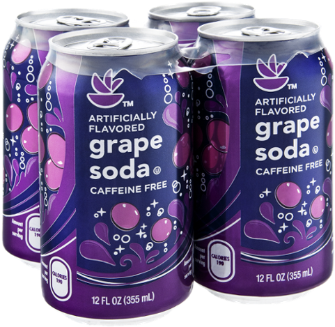 Download Grape Soda Cans Pack | Wallpapers.com