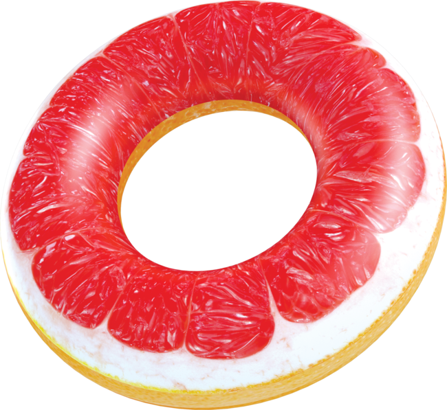 Grapefruit Inspired Pool Float PNG