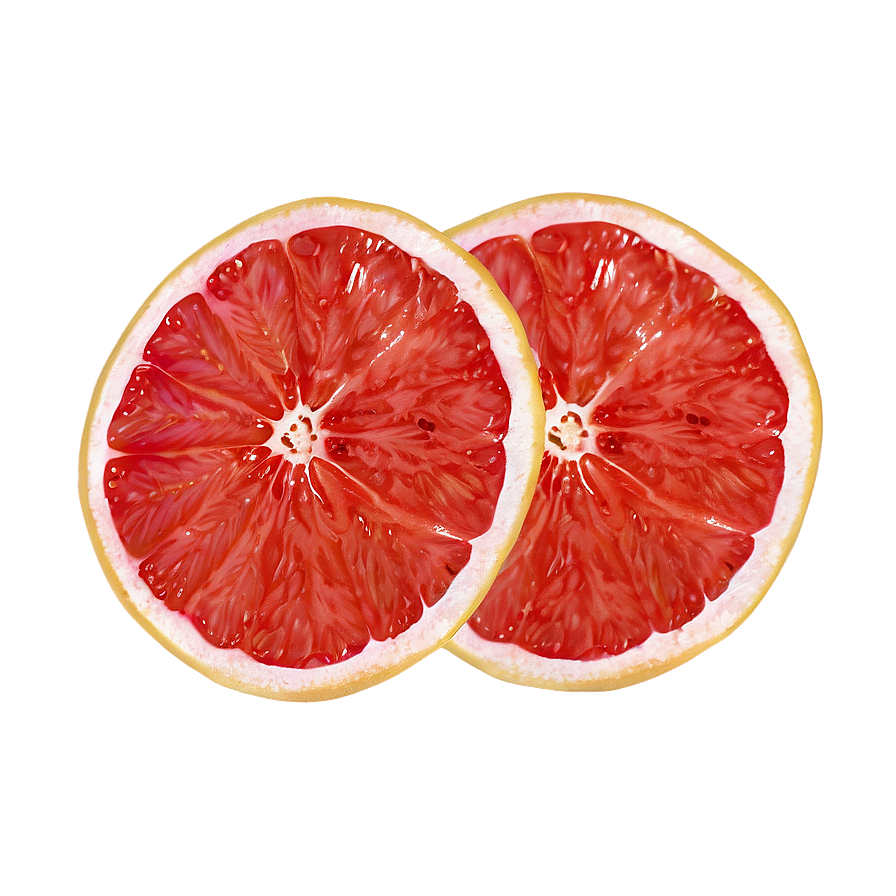 Grapefruit Slice Png 06252024 PNG