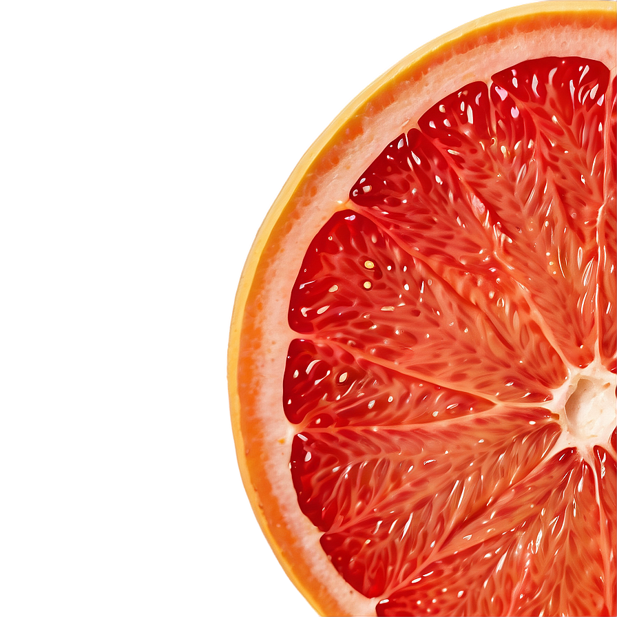 Grapefruit Slice Png 06252024 PNG