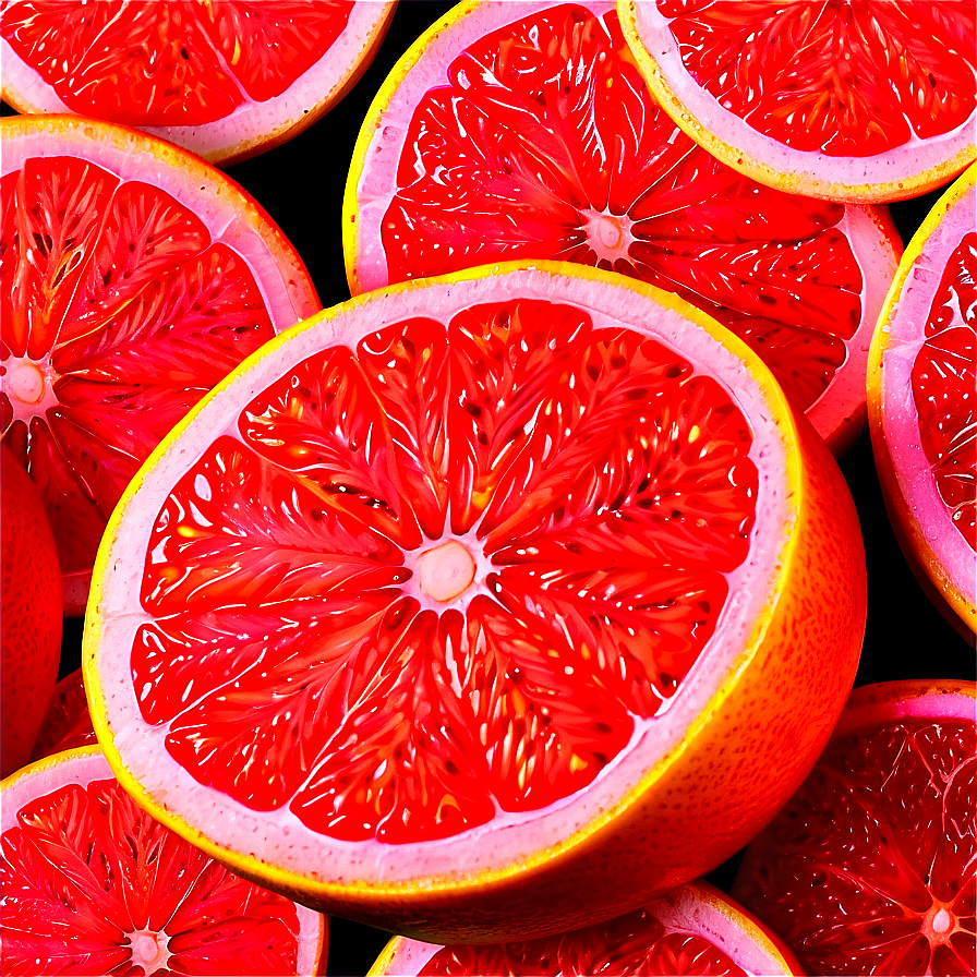 Grapefruit Slice Png 82 PNG