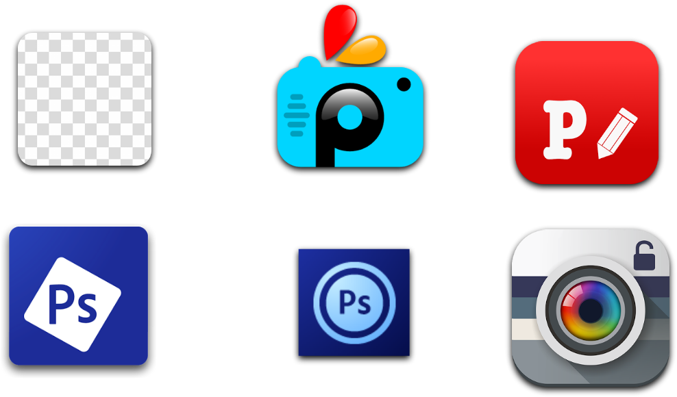 Graphic Design App Icons PNG