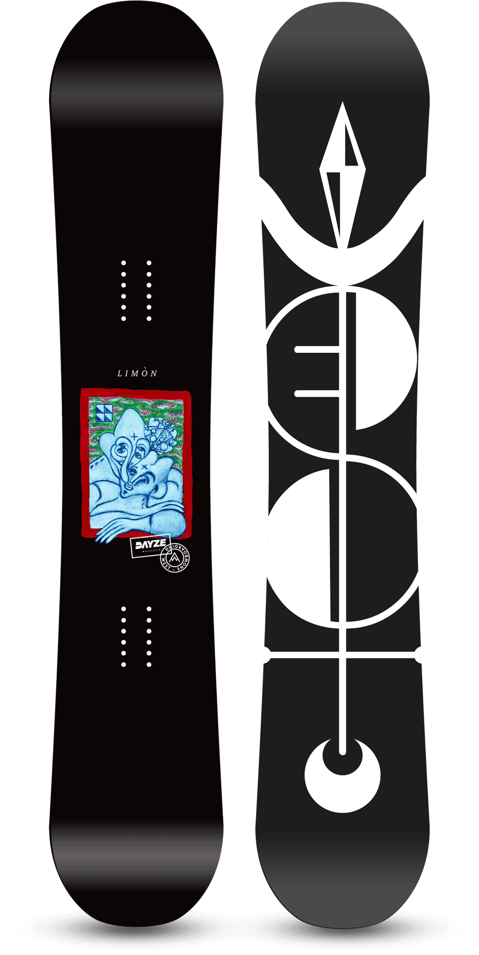 Graphic Design Snowboard PNG