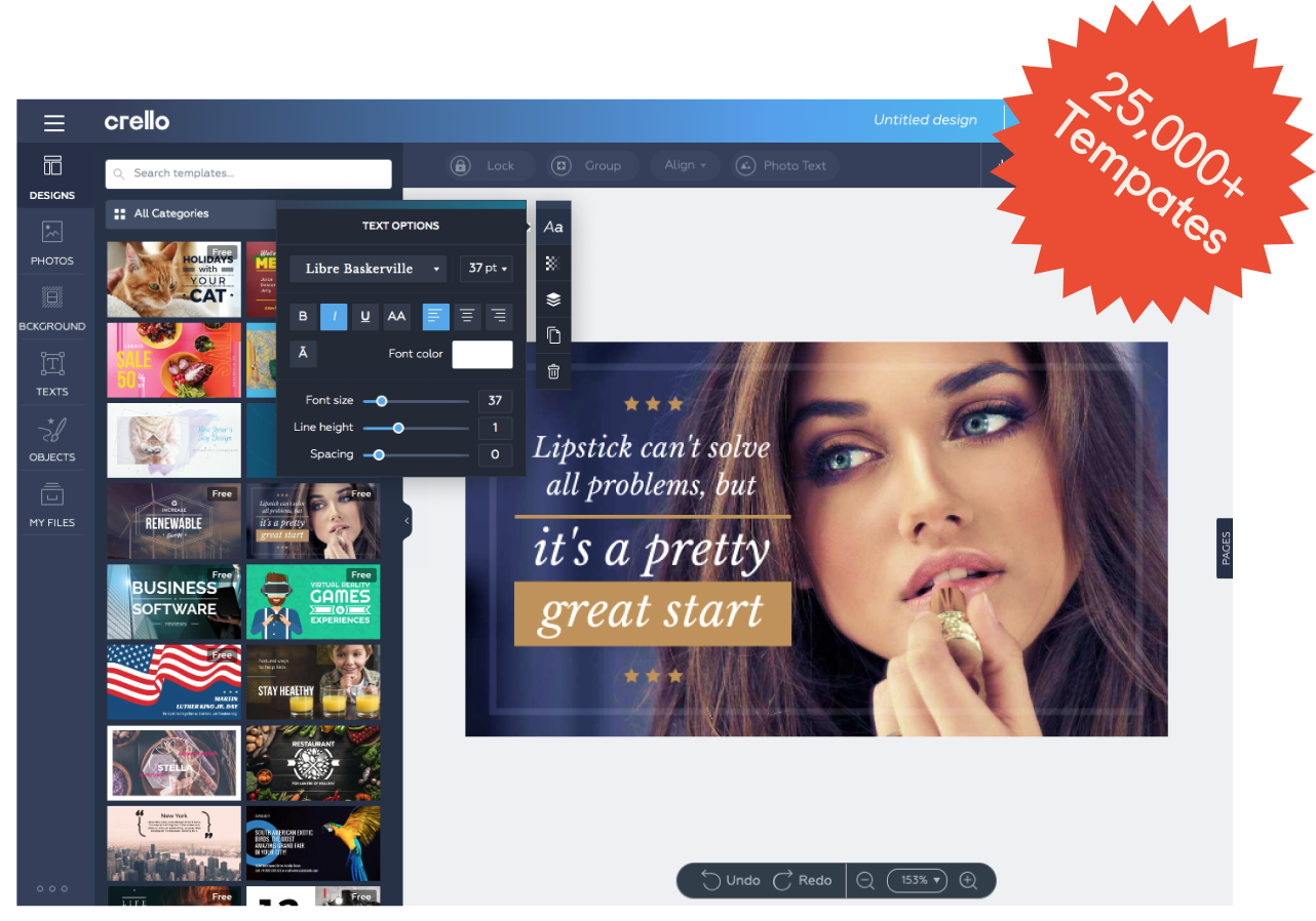 Graphic Design Software Interface PNG