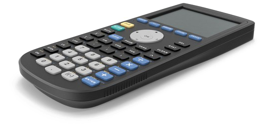 Graphing Calculator Isolated PNG