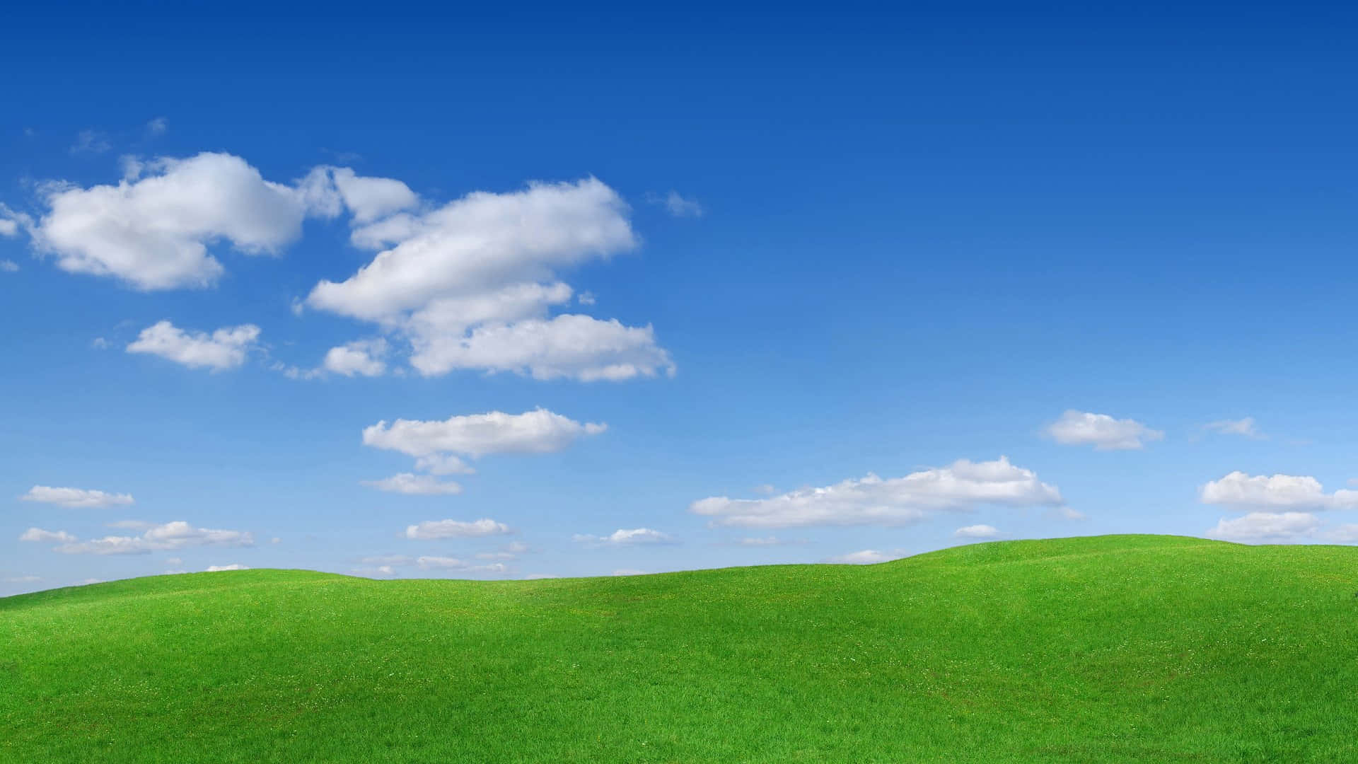 Grass And Sky Mountain Landscape Background