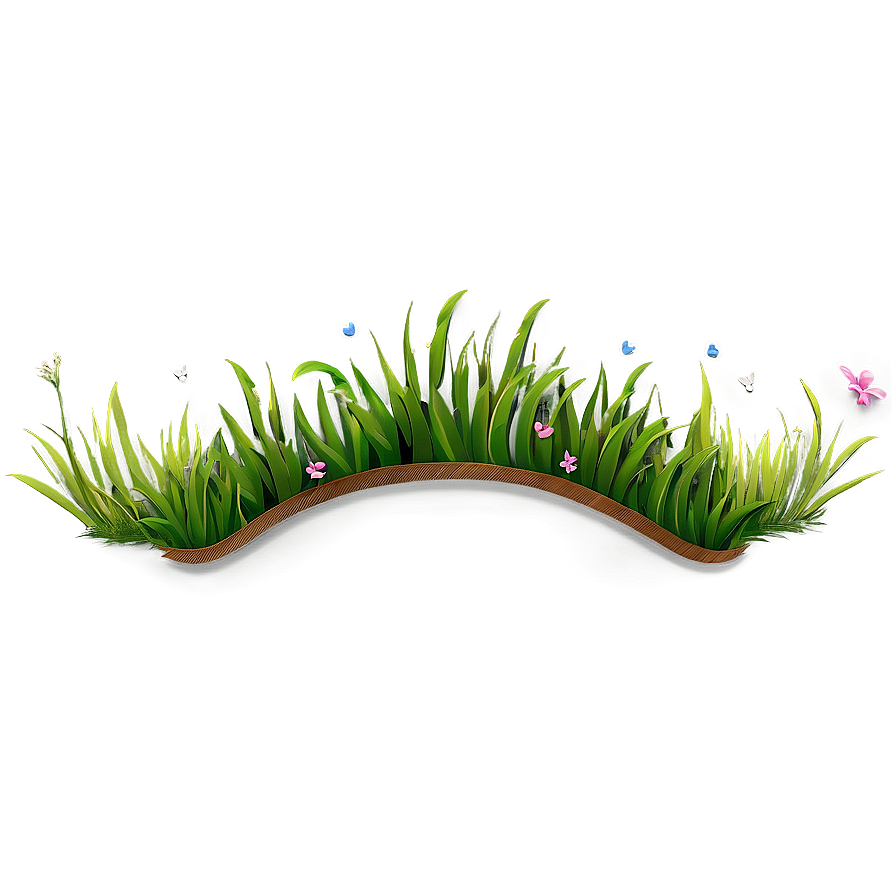 Grass Border Clipart Png 06272024 PNG