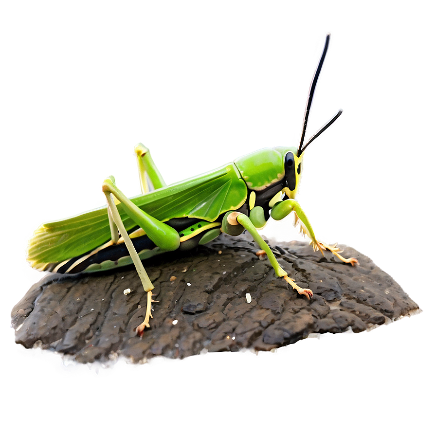 Grasshopper Habitat Scene Png Pja PNG