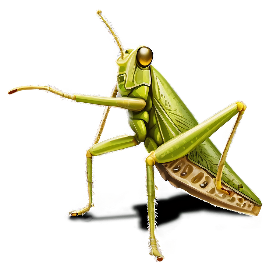 Grasshopper In Grass Png 29 PNG