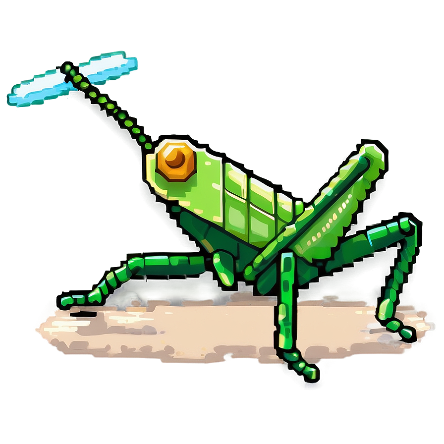 Grasshopper Pixel Art Png 44 PNG