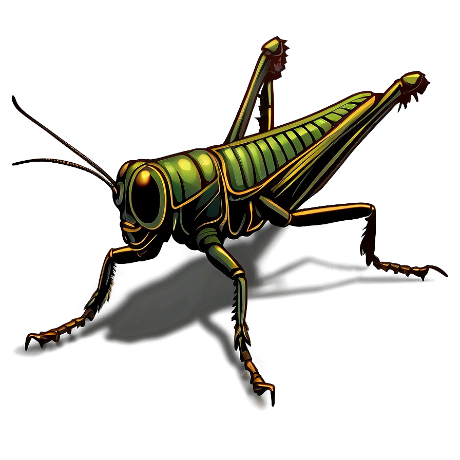 Grasshopper Silhouette Png 40 PNG