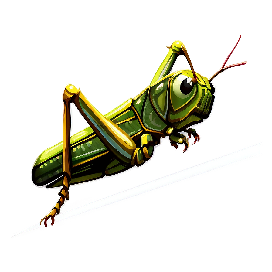 Grasshopper Silhouette Png Hxf82 PNG