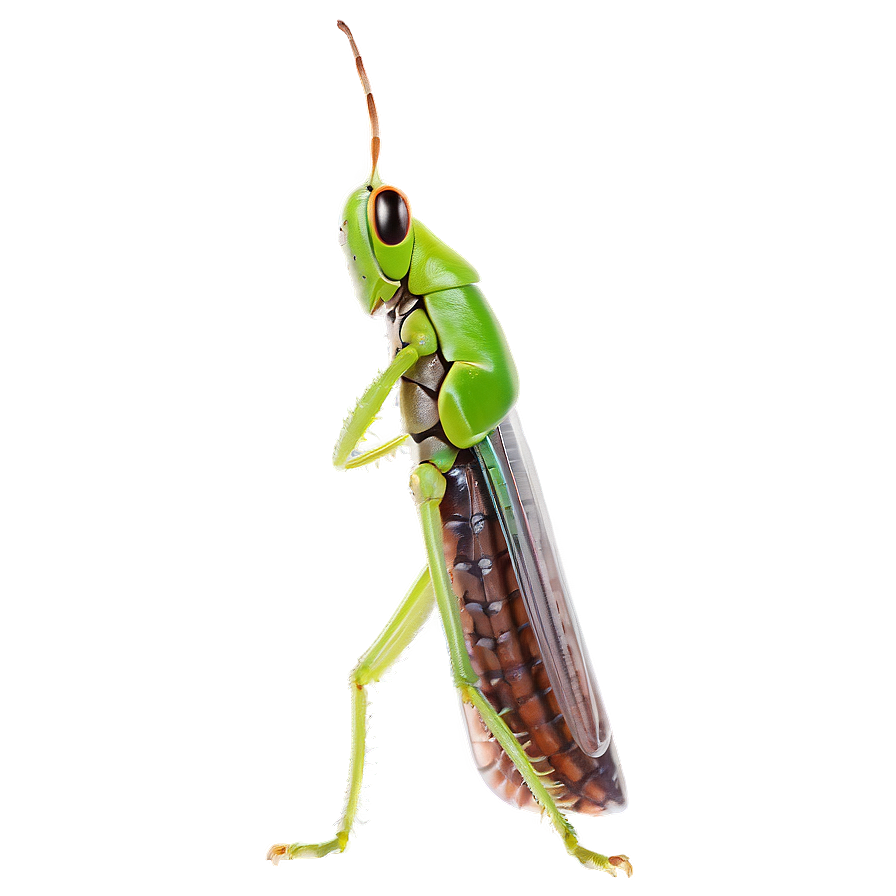 Grasshopper With Transparent Wings Png Mwm39 PNG