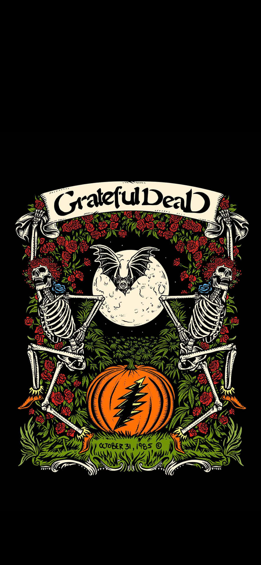 Jam Out With The Grateful Dead On Your Phone Wallpaper