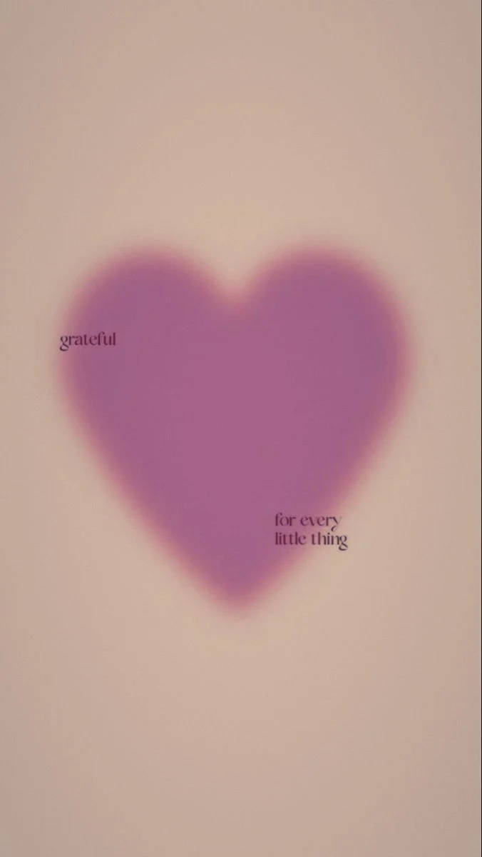 Grateful For Every Little Thing Aura Aesthetic Wallpaper