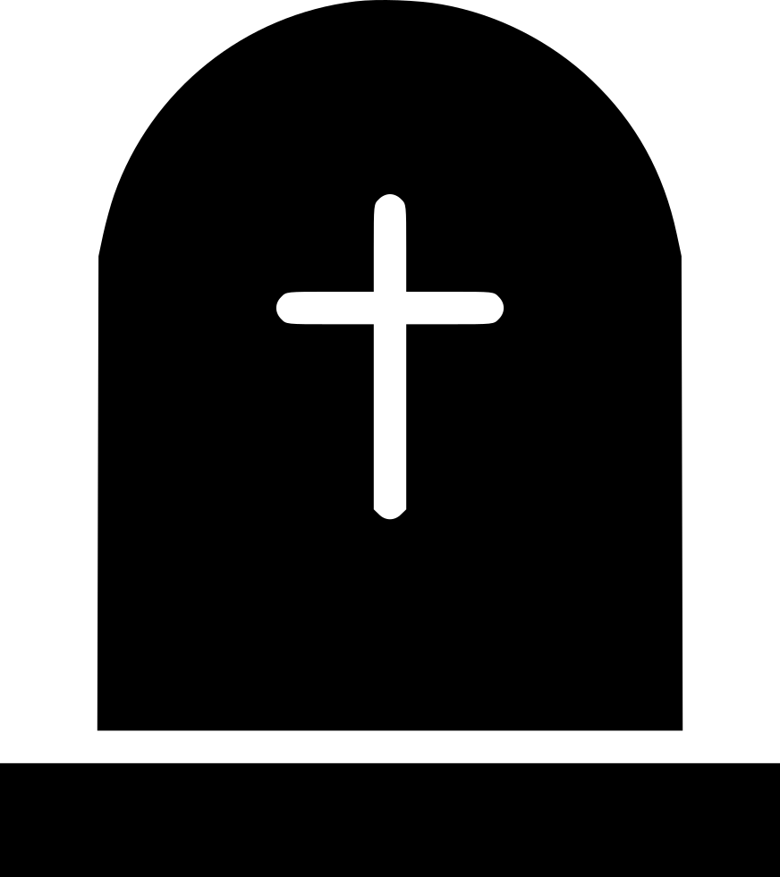 Grave Headstone Icon PNG